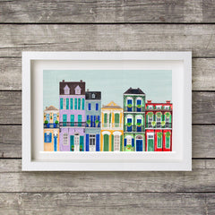NEW ORLEANS ILLUSTRATION GICLEE ART PRINT BY ANNA SEE
