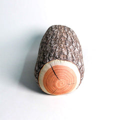 TREE LOG PILLOW, LUMBAR BACK SUPPORT, HEAD REST, TRAVEL PILLOW, PILLOW ROLL, Round Circular Pillow, Wood, Cabin, Lodge Decor