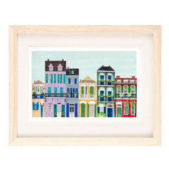 NEW ORLEANS ILLUSTRATION GICLEE ART PRINT BY ANNA SEE